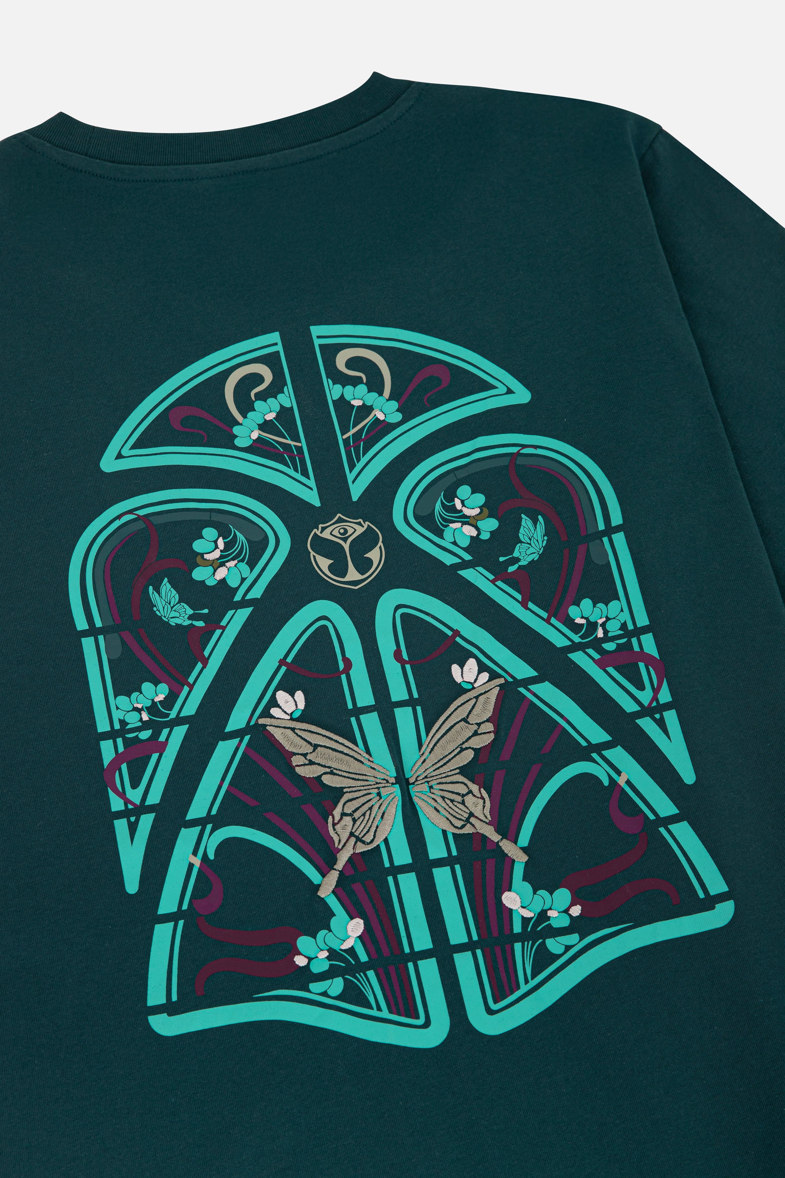 Butterfly Vitrail T-Shirt - Image 2