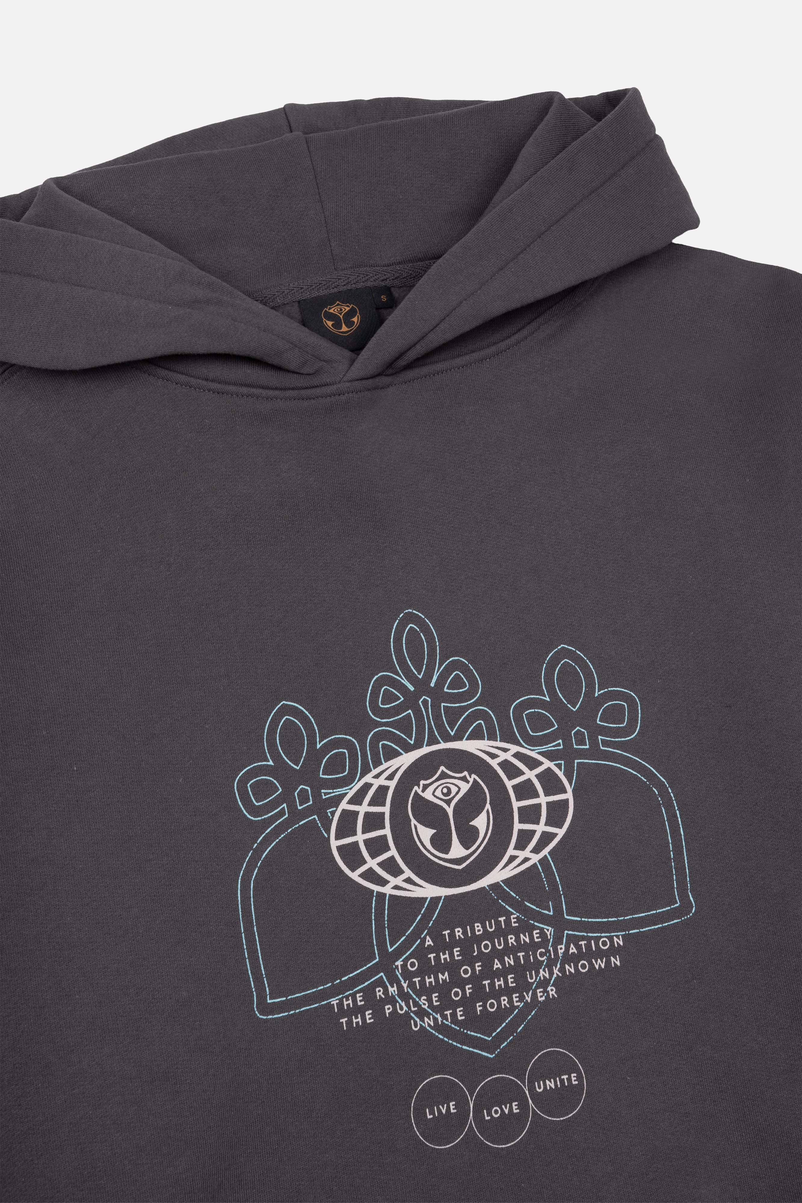 Globe Stamp Hoodie Women - Image 3