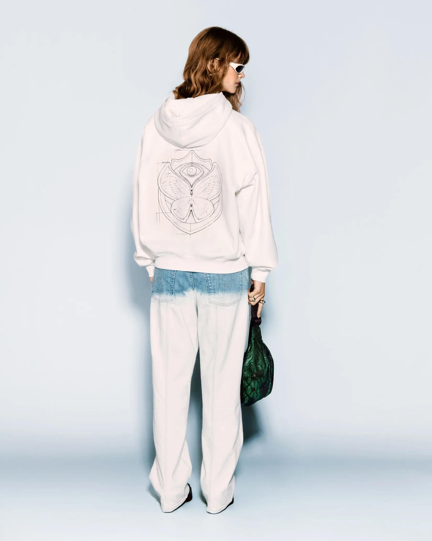 Sketch Icon Hoodie Women - Image 2
