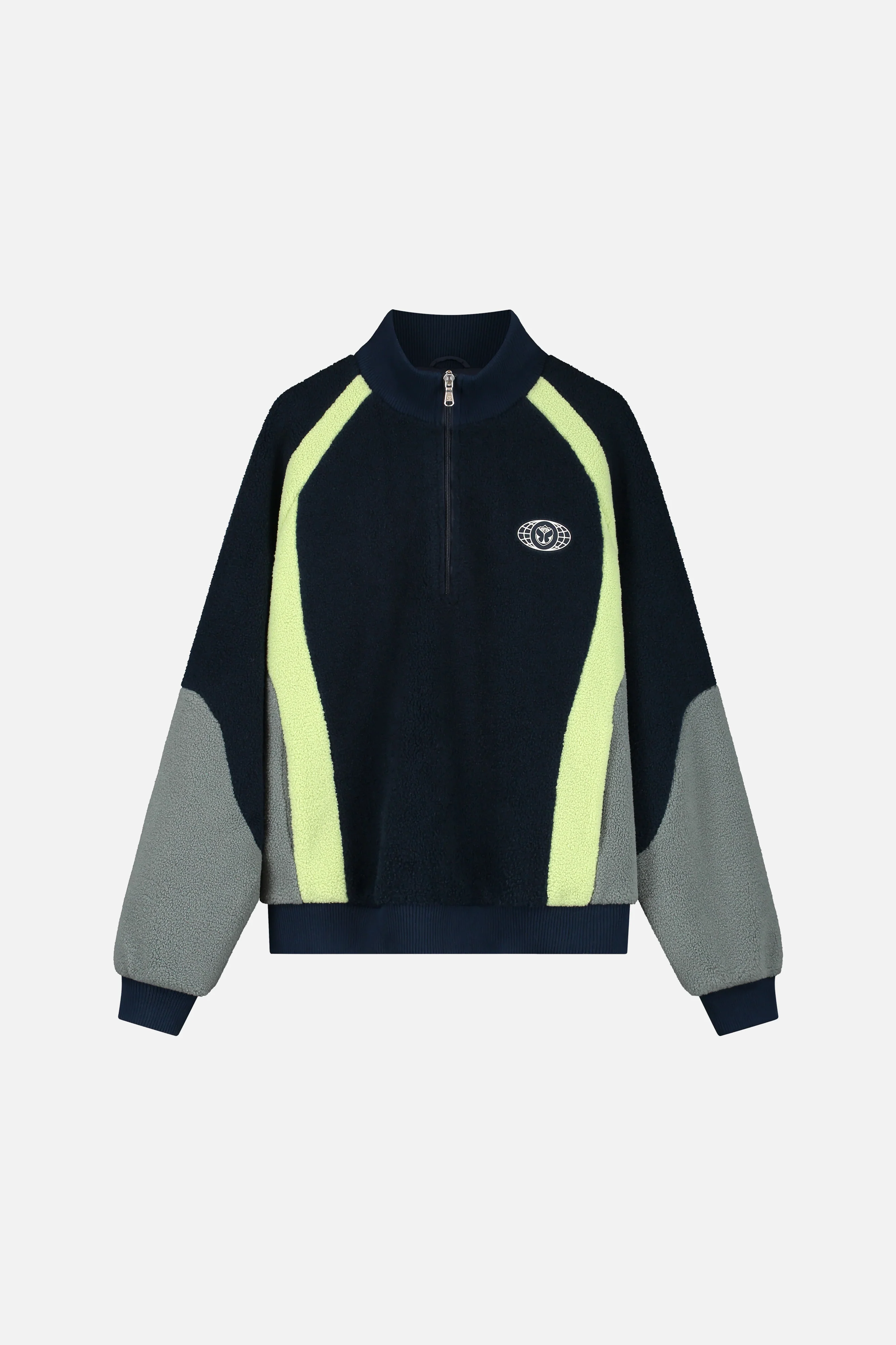 Swirl Zip Teddy Jacket
