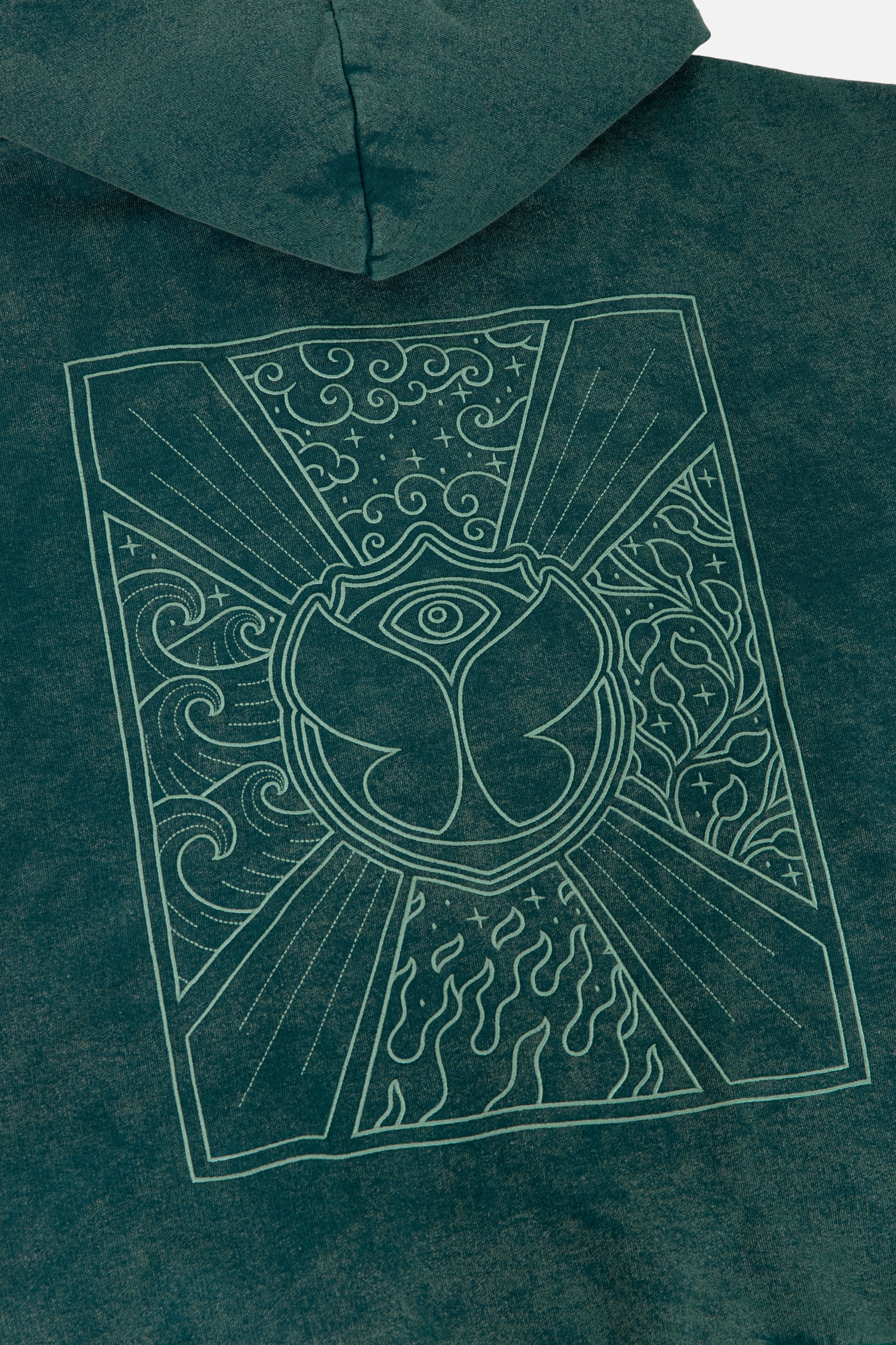 Washed Unity Flag Hoodie - Image 2